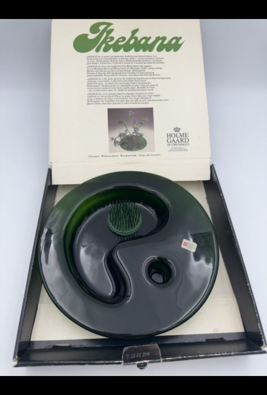 Blomsterfad, Holmegaard, grøn